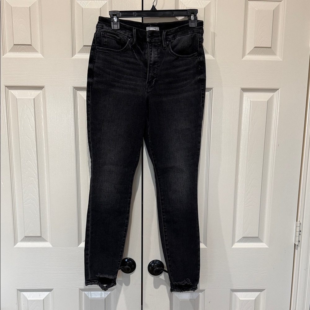 Good American Black Skinny Jeans